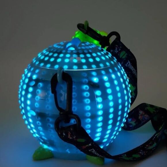 Disney Parks Main Street Electrical Parade Light-Up Turtle Sipper popcorn Bucket - Picture 11 of 12